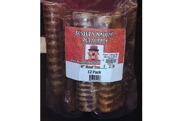 busters natural pet supply beef trachea dog treats recall