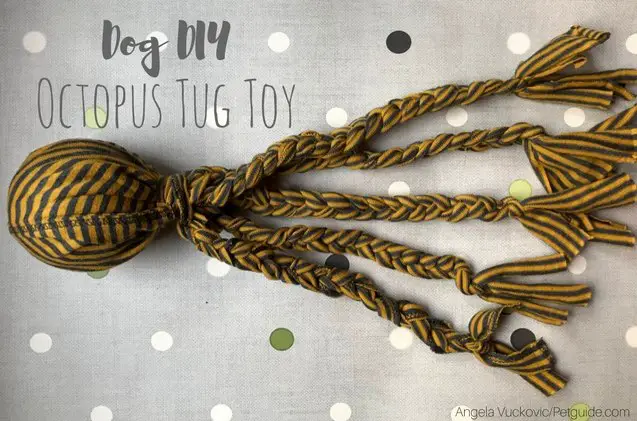 diy octopus tug toy for dogs