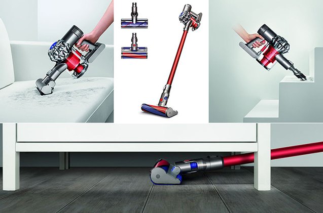 this dyson cordless vacuum will put an end to pet hair woes