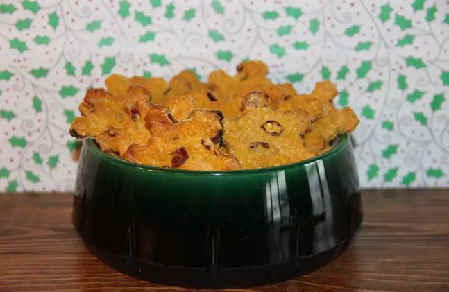 cranberry pumpkin christmas dog treat recipe