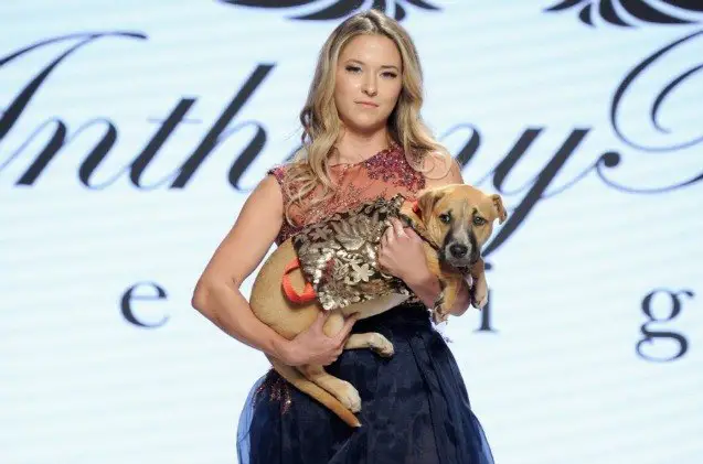 canine couture hits the catwalk for las fashion week