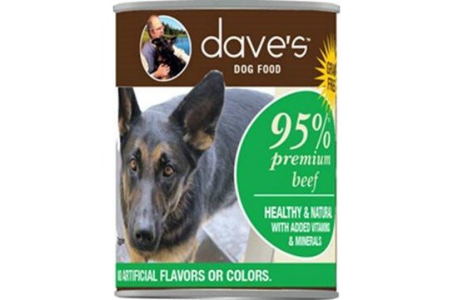 daves pet food recalls canned beef food due to elevated thyroid hor